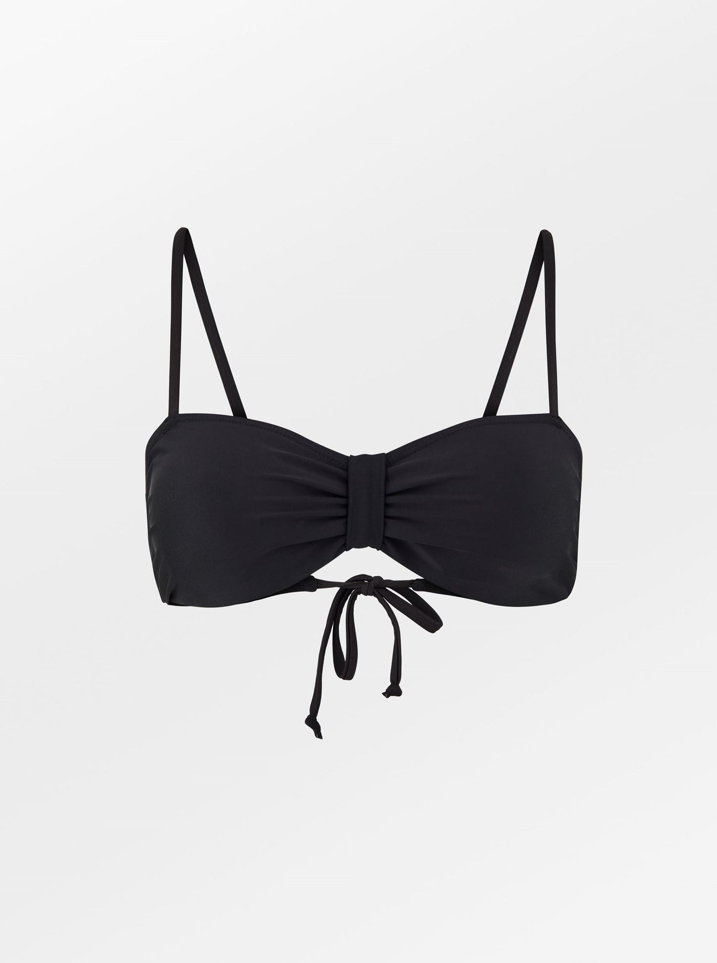 Bandeau Bella Bikini Top - Black Clothing   BeckSöndergaard