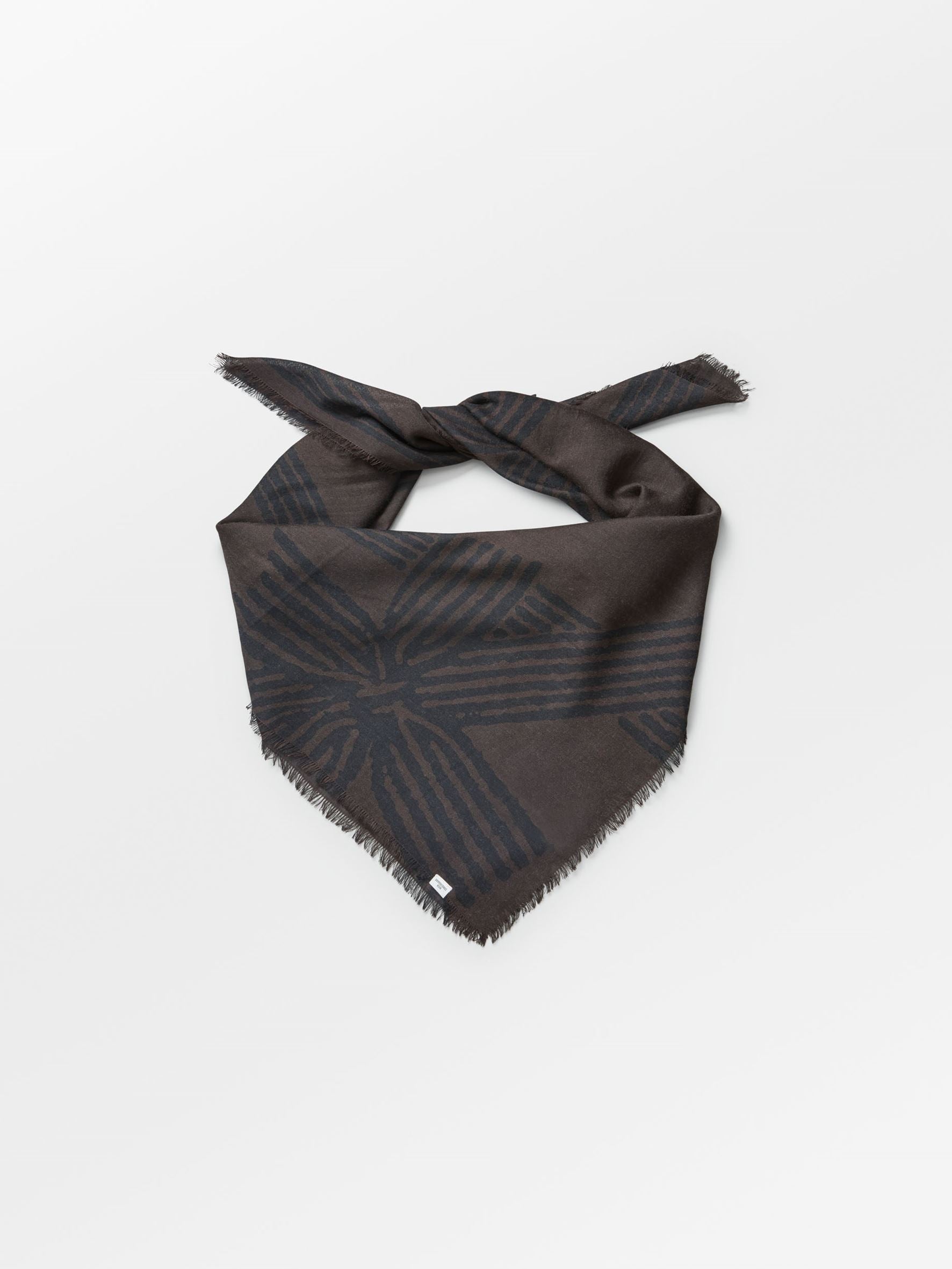 Becksöndergaard, Gava Siw Scarf - Hot Fudge Brown, scarves, scarves, sale, sale