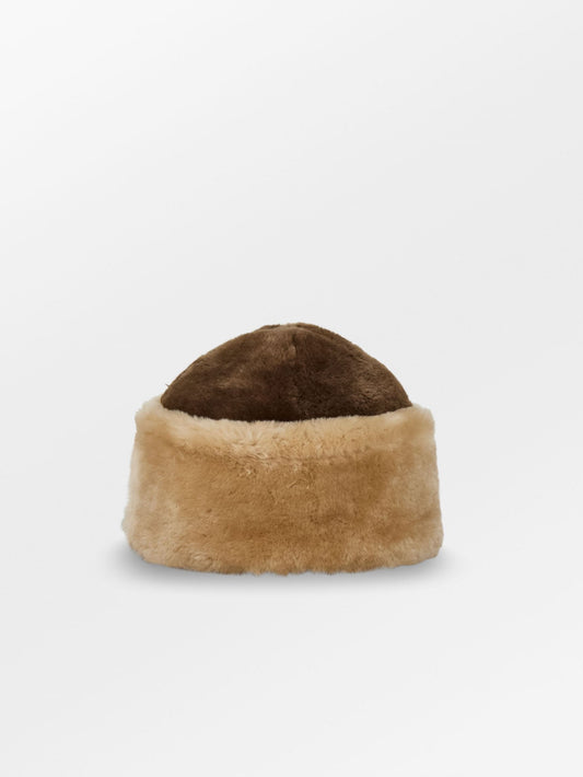 Becksöndergaard, Doras Shearling Hat - Emperador Brown, accessories, winter accessories, accessories, winter accessories