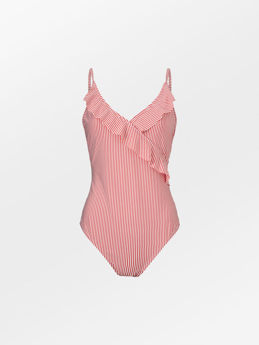 Striba Bly Frill Swimsuit Clothing   BeckSöndergaard