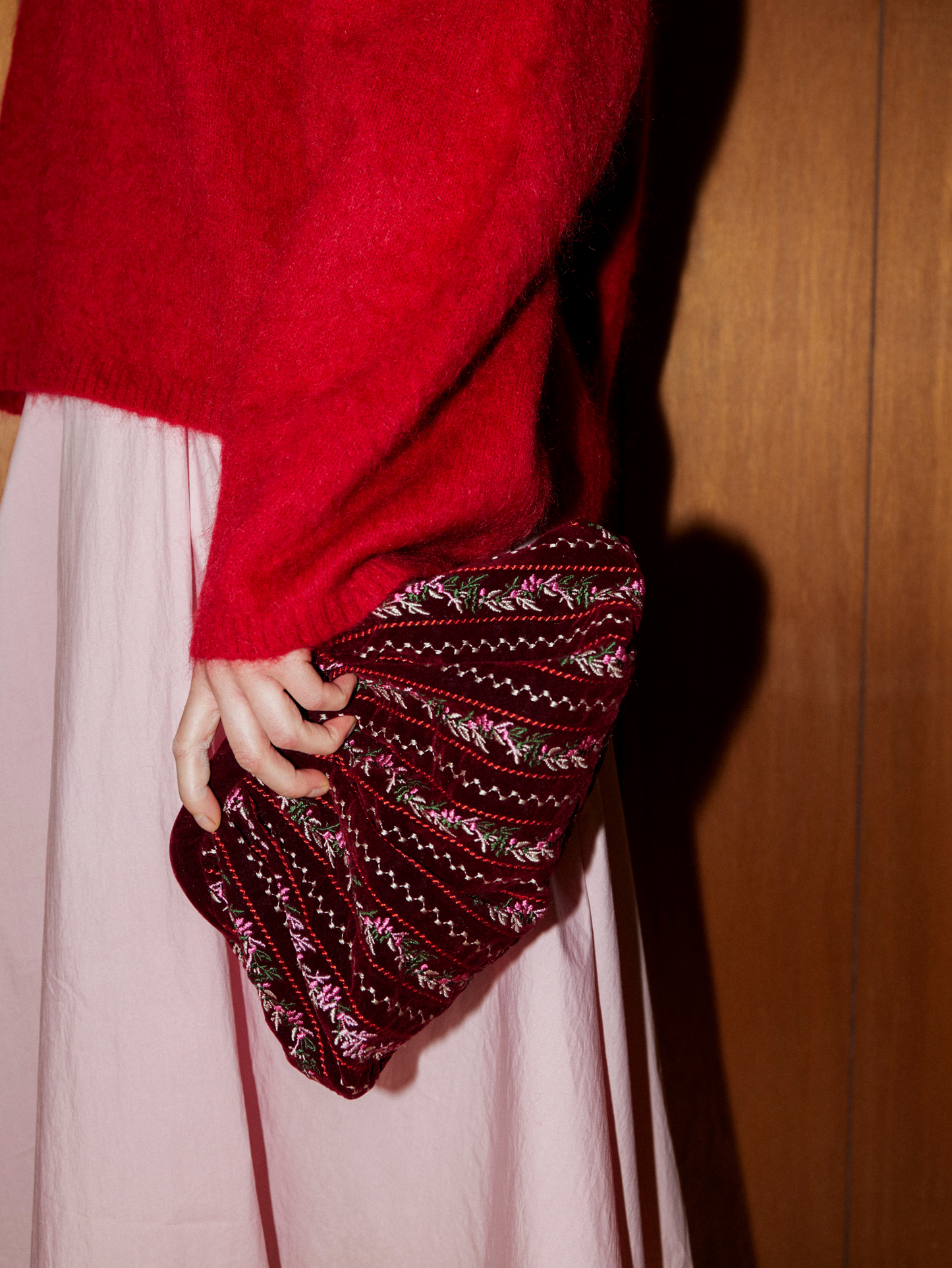 Ribbonia Velvet Bonita Bag OneSize BeckSöndergaard