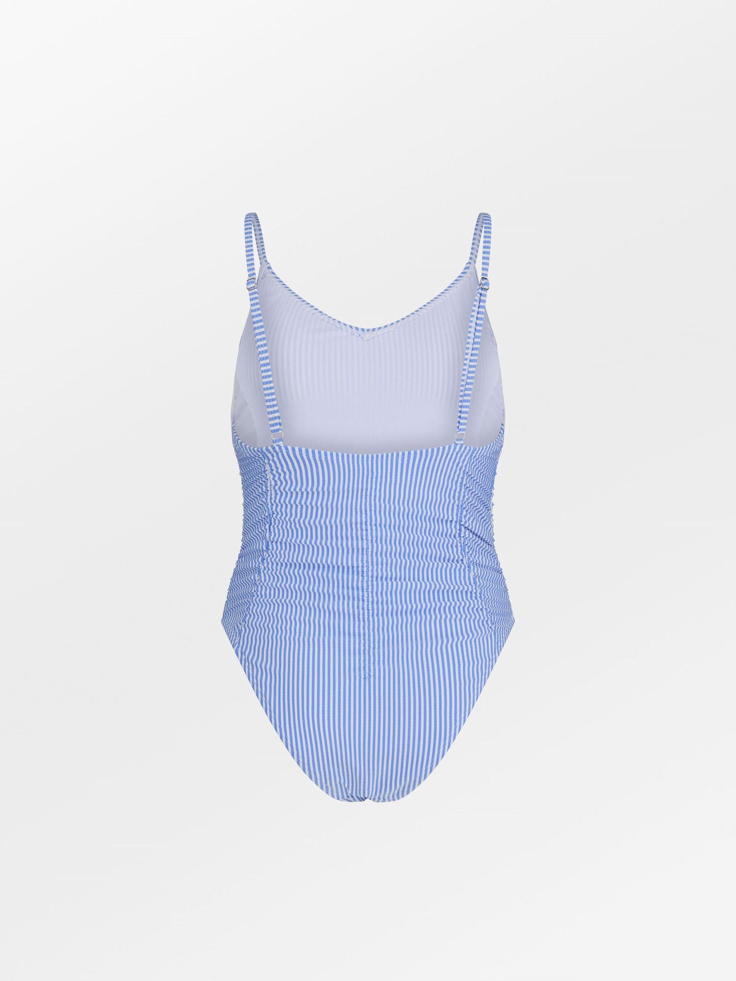 Becksöndergaard, Striba Gathered Bea Swimsuit - Provence Blue , swimwear, swimwear