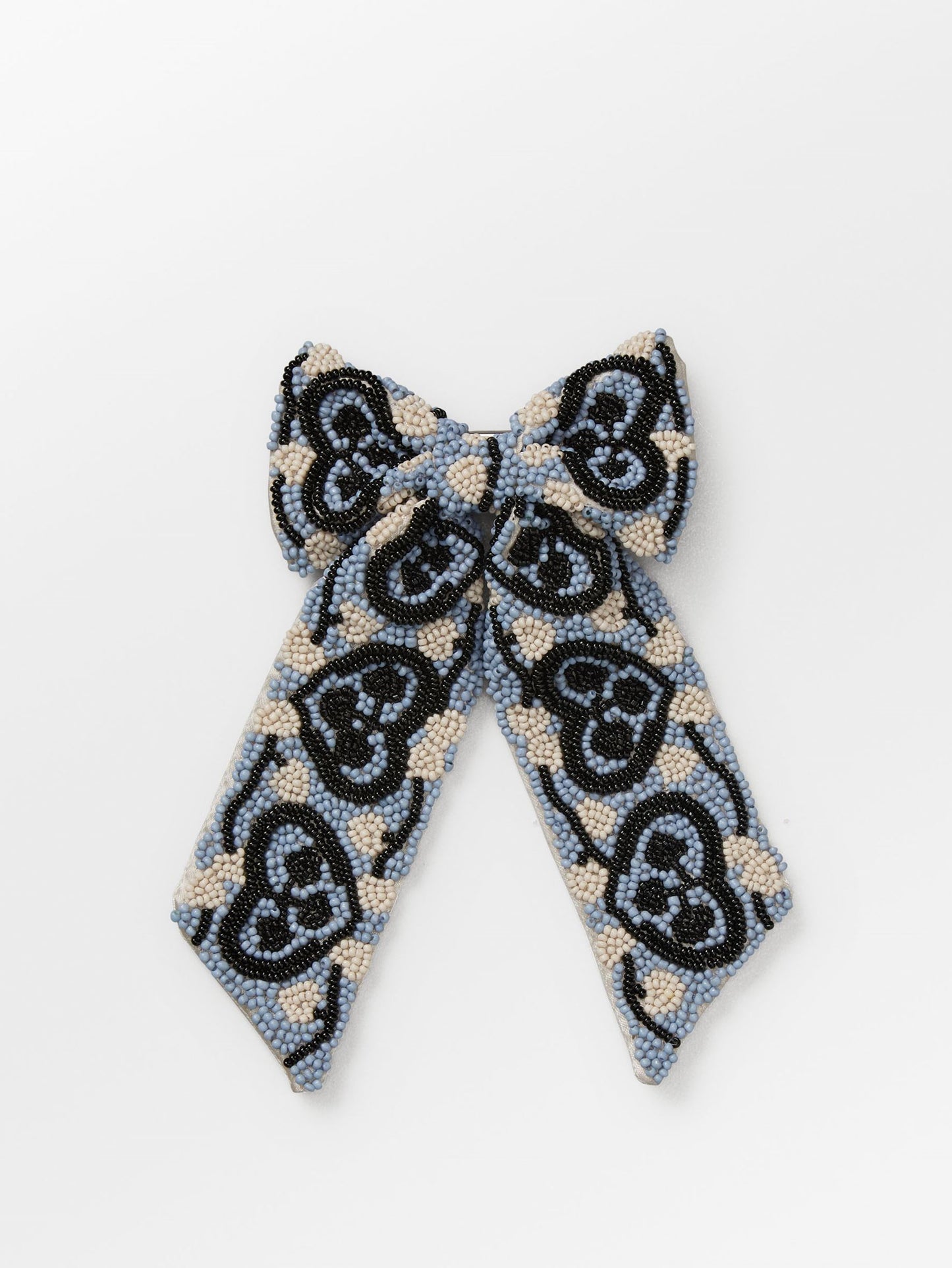 Hearty Beaded Bow Clip OneSize BeckSöndergaard