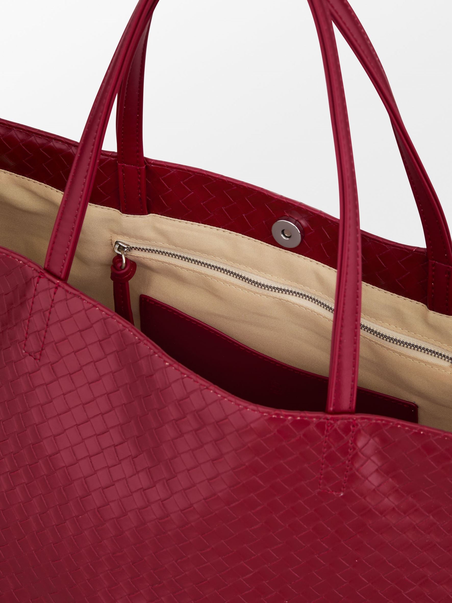 Rallo Lottie Shopper Bag - Red OneSize BeckSöndergaard