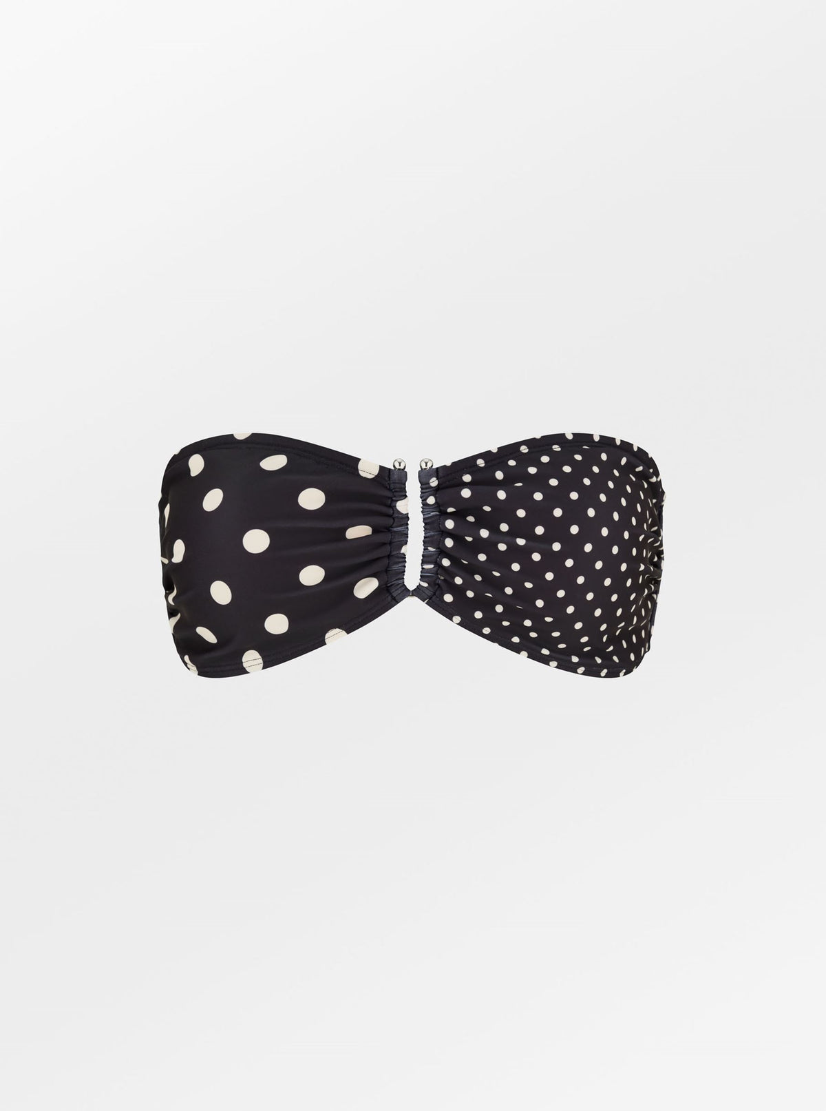 Mixle Polka Bandeau Bikini Top Clothing BeckSöndergaard