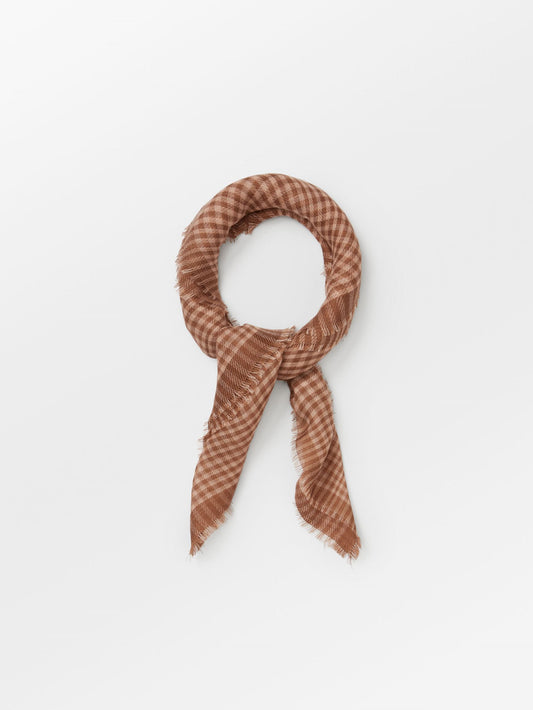 Gingham Wica Scarf OneSize   BeckSöndergaard