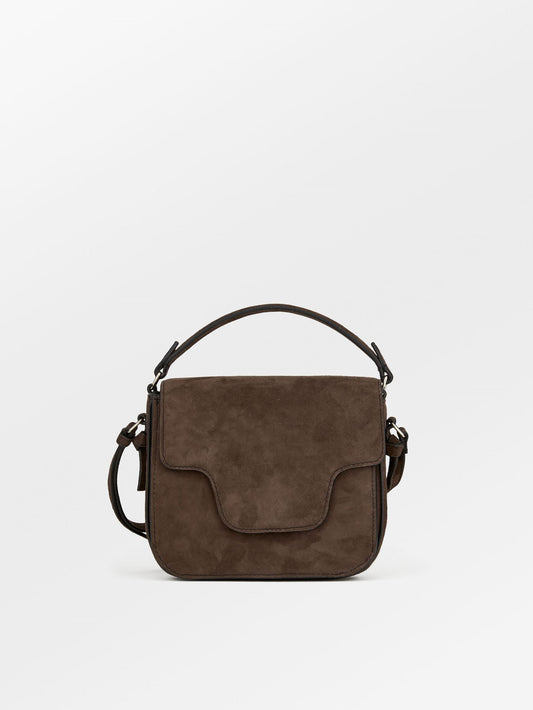 Becksöndergaard, Suede Iris Bag - Hot Fudge Brown, bags, archive, bags, archive, sale, sale, bags