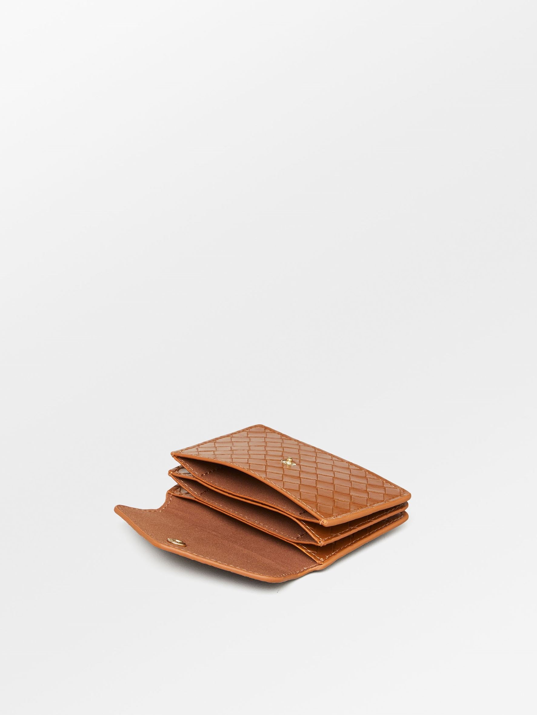 Rallo Card Wallet - Pecan Brown OneSize BeckSöndergaard