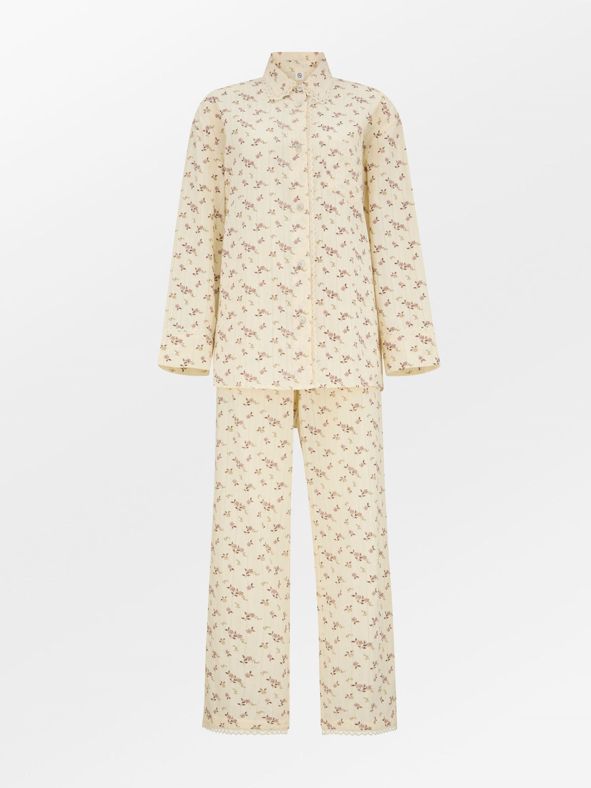 Becksöndergaard, Florina Pyjamas Shirt - Birch White, clothing