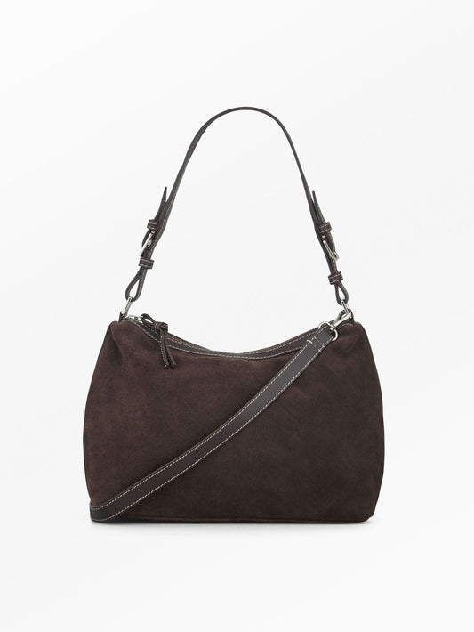 Becksöndergaard, Suede Ginni Medi Bag - Chocolate Torte, onesize