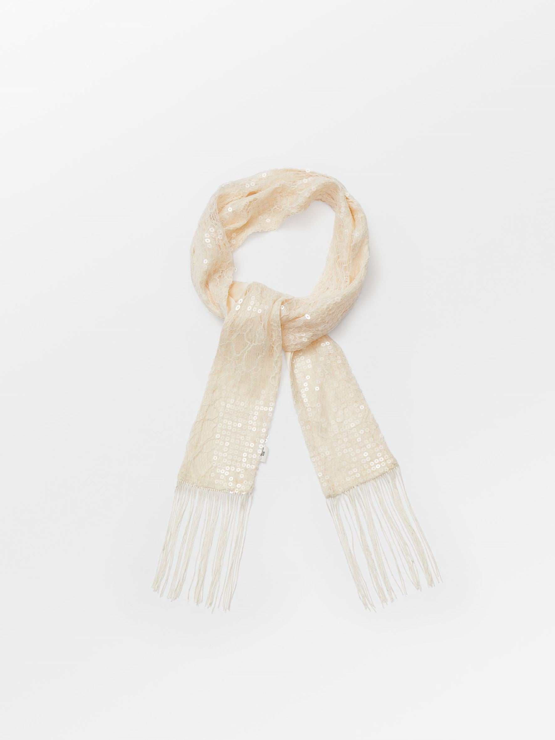 Lace Sequins Scarf OneSize BeckSöndergaard