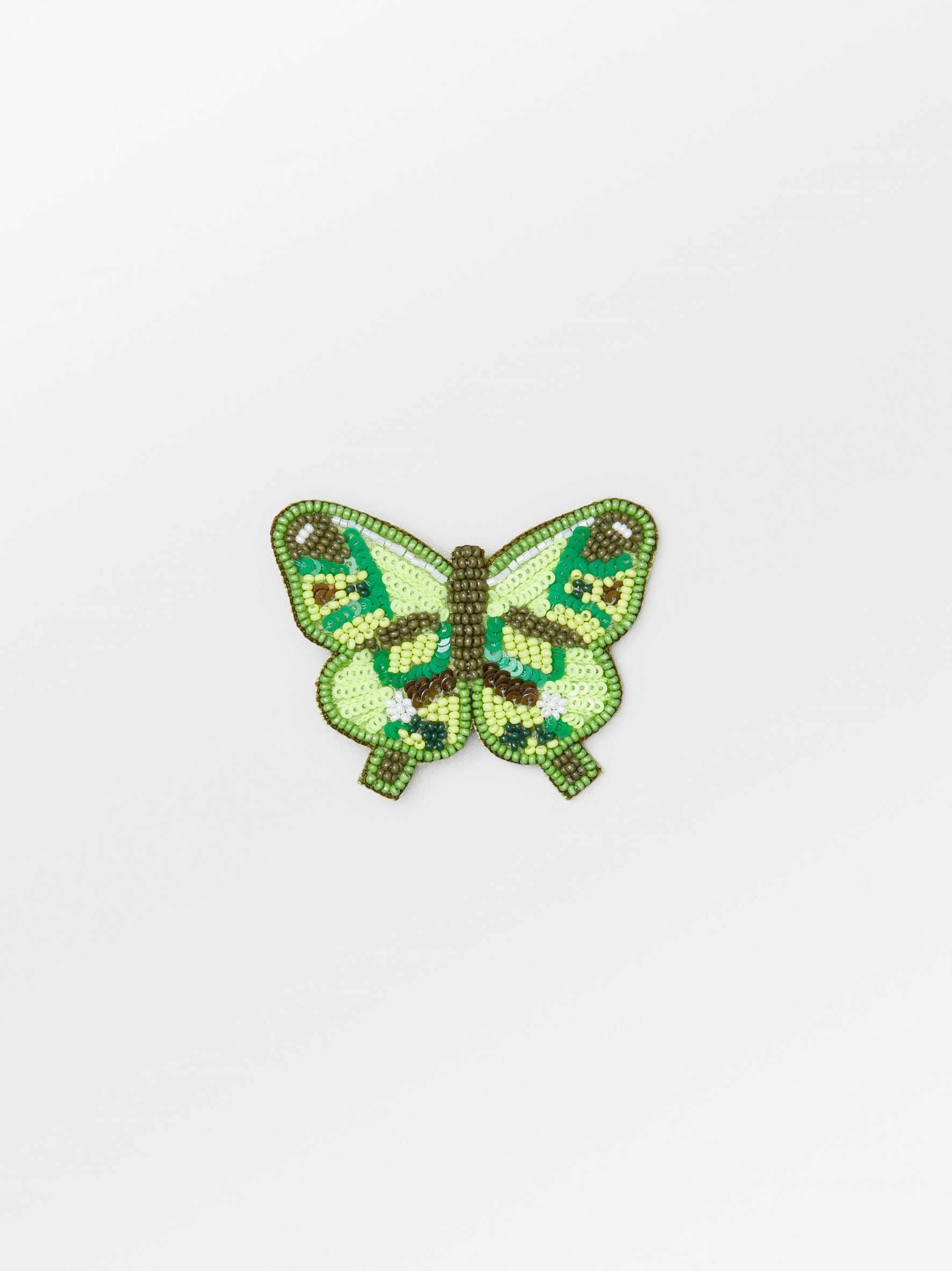 Butterfly Beaded Clip OneSize   BeckSöndergaard