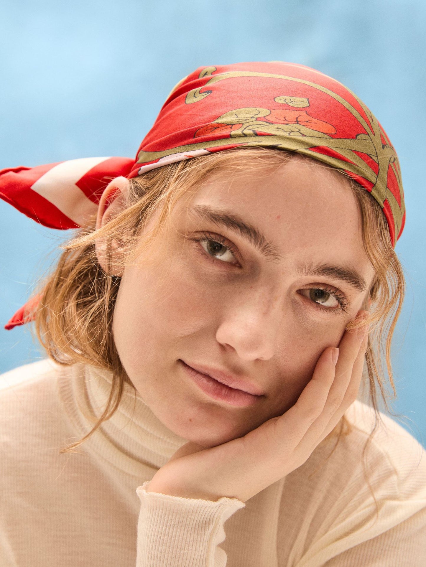 Magna Flower Sia Scarf OneSize BeckSöndergaard