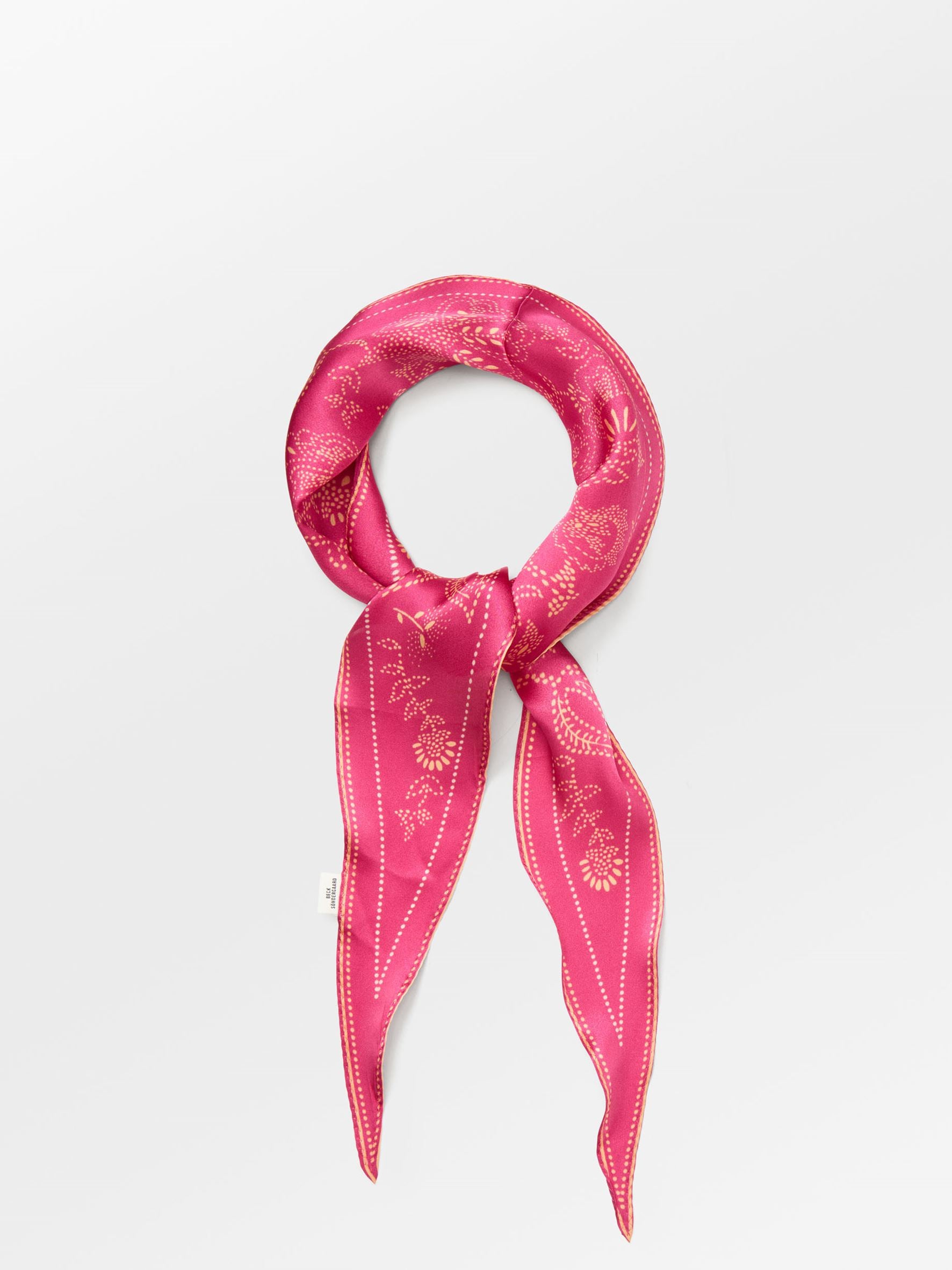 Dotted Flora Diamond Scarf OneSize BeckSöndergaard