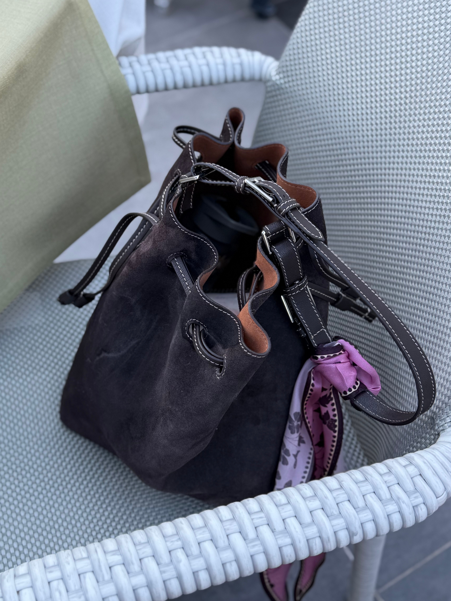 Suede Bucket Bag OneSize BeckSöndergaard