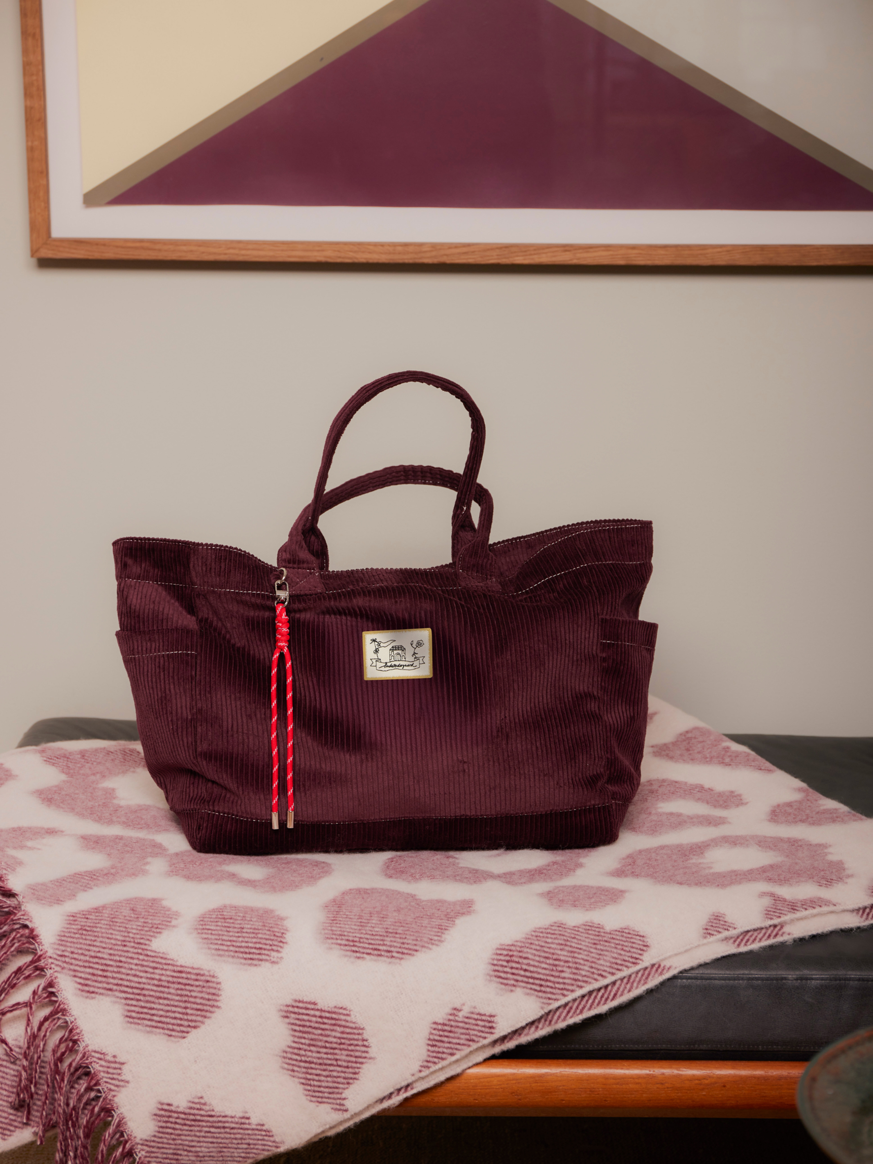 Corduroy Cecilia Bag OneSize BeckSöndergaard