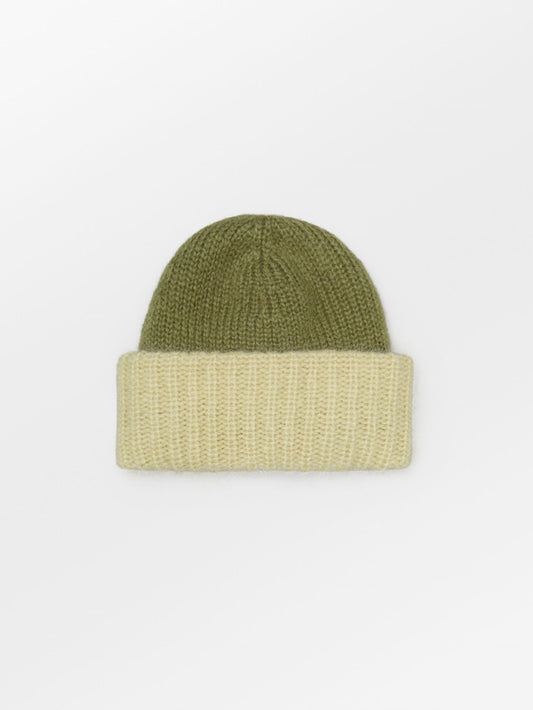 Becksöndergaard, Two-toned Oma Beanie  - Cypress Green, sale, sale, gifts, gifts