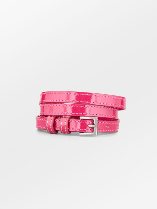 Becksöndergaard, Sheeny Aria Belt - Sangria Pink, accessories, accessories, party, black week, black week, party