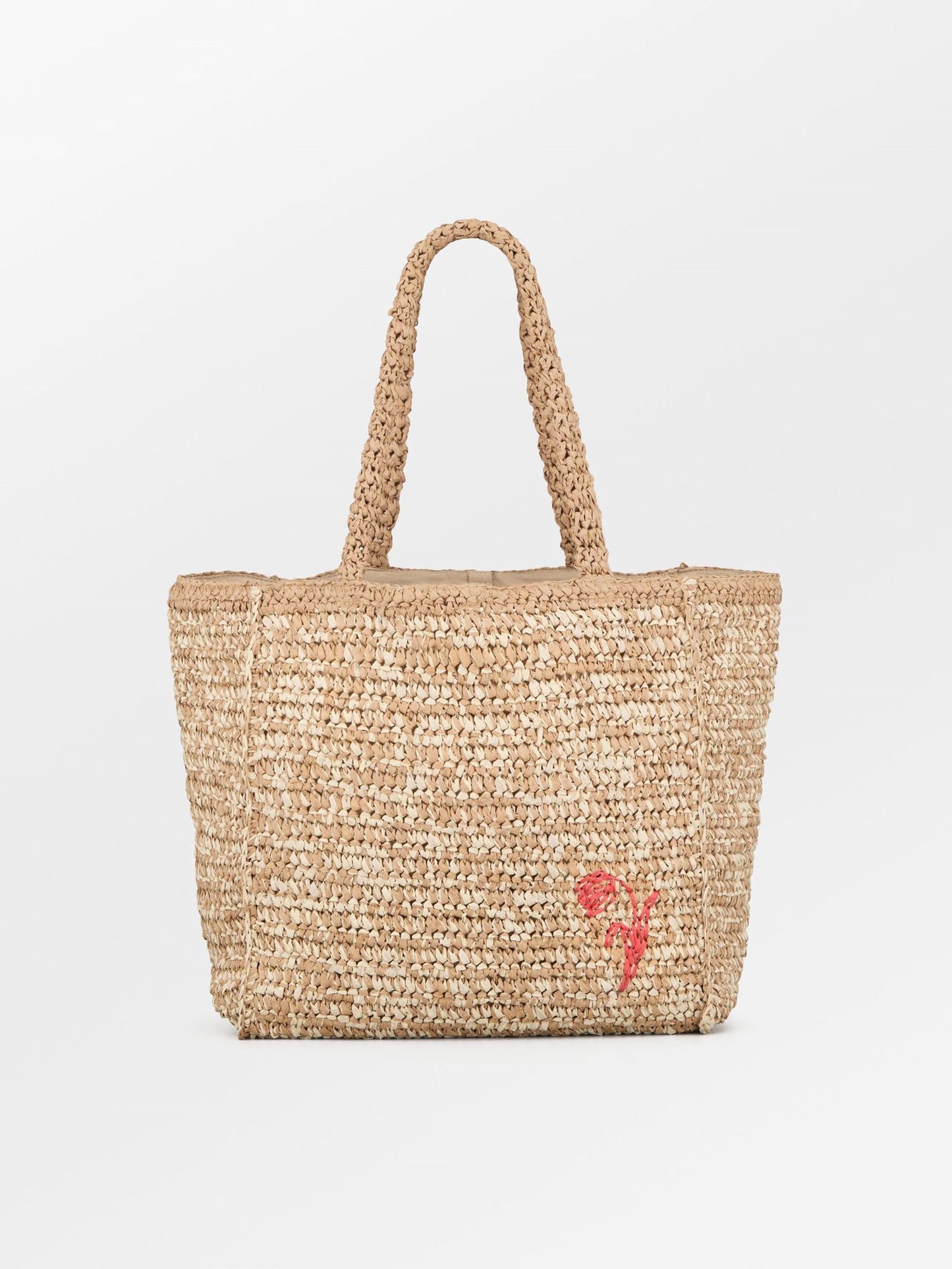 Paper Straw Tota Bag OneSize BeckSöndergaard
