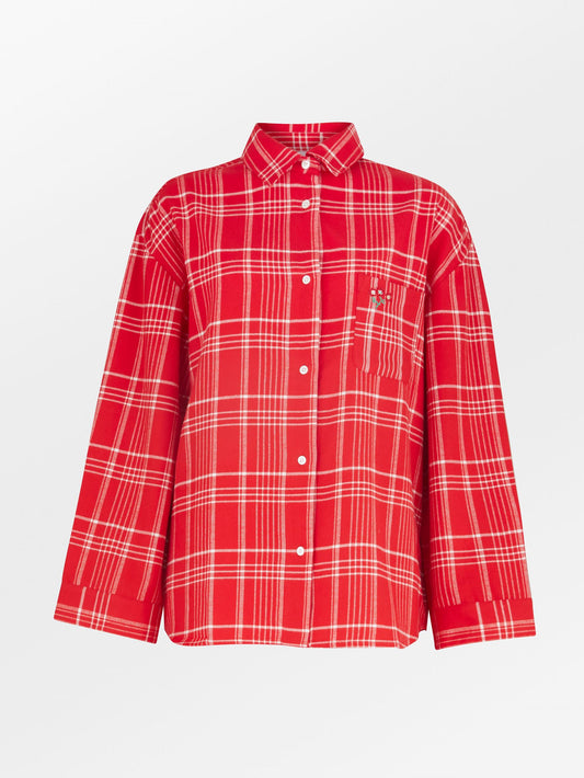 Flannel Grid Pyjamas Shirt Clothing BeckSöndergaard
