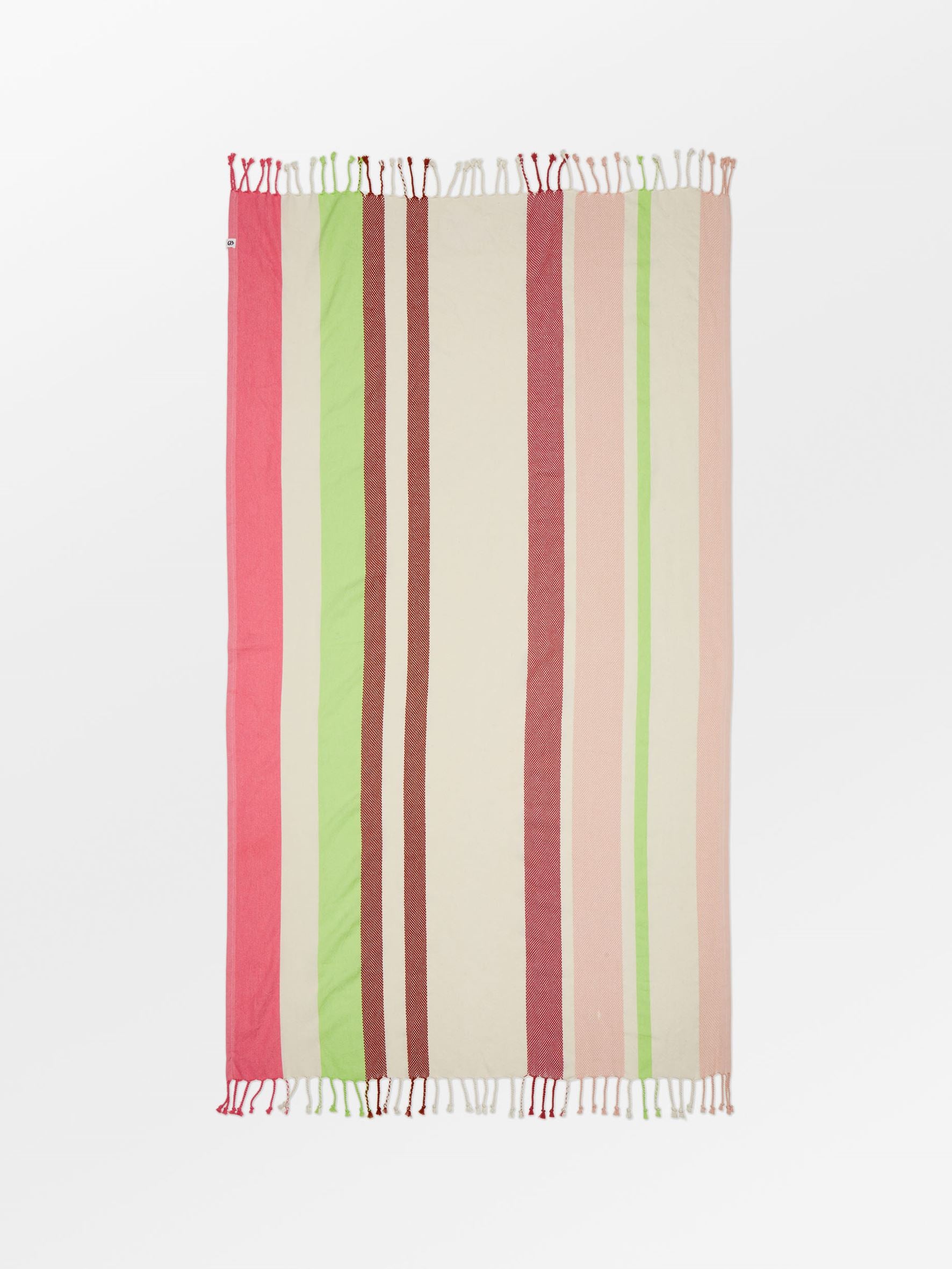 Stripy Cotta Towel OneSize   BeckSöndergaard