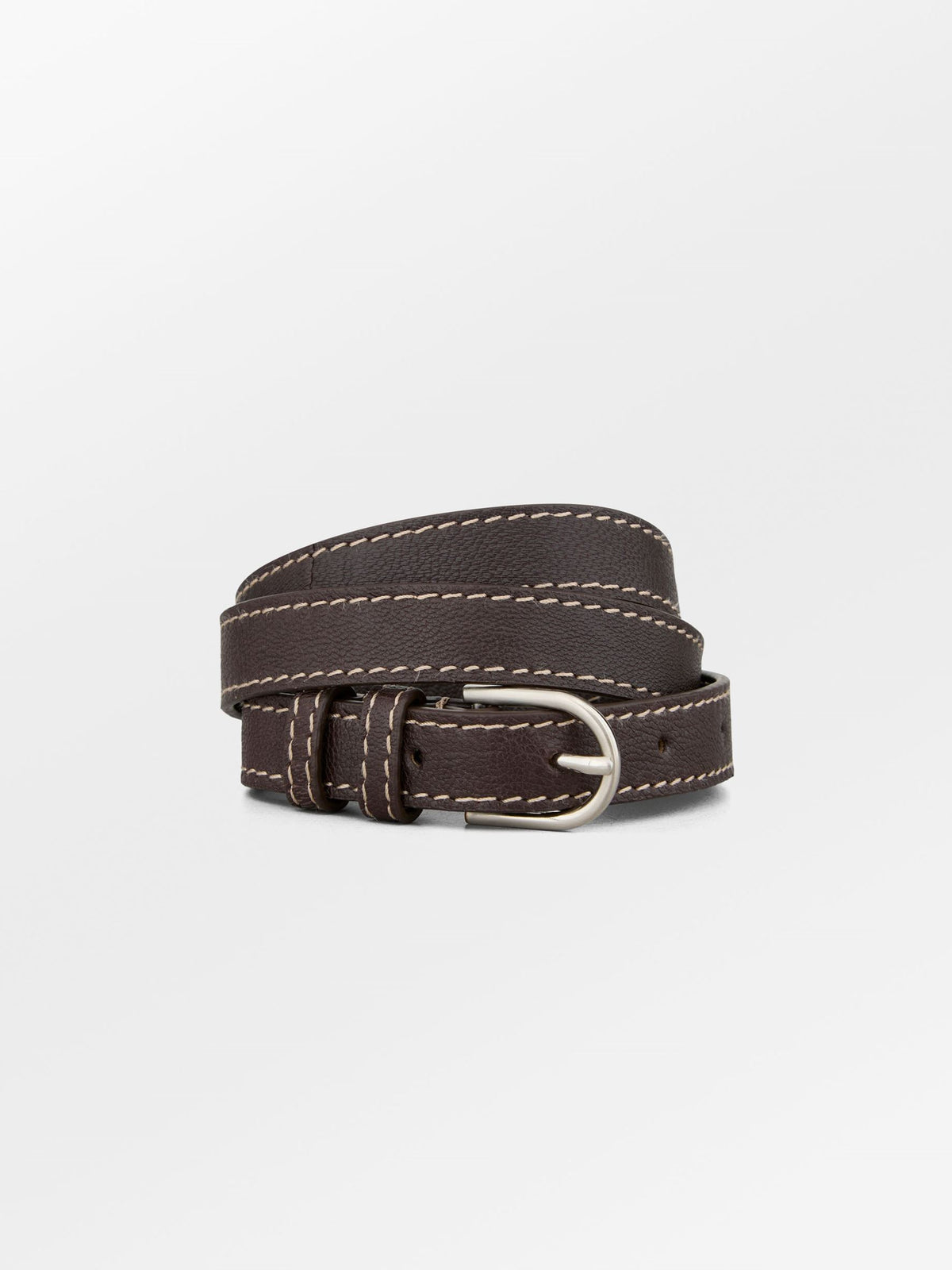 Becksöndergaard, Nappa Zoe Belt - Chocolate Torte, accessories