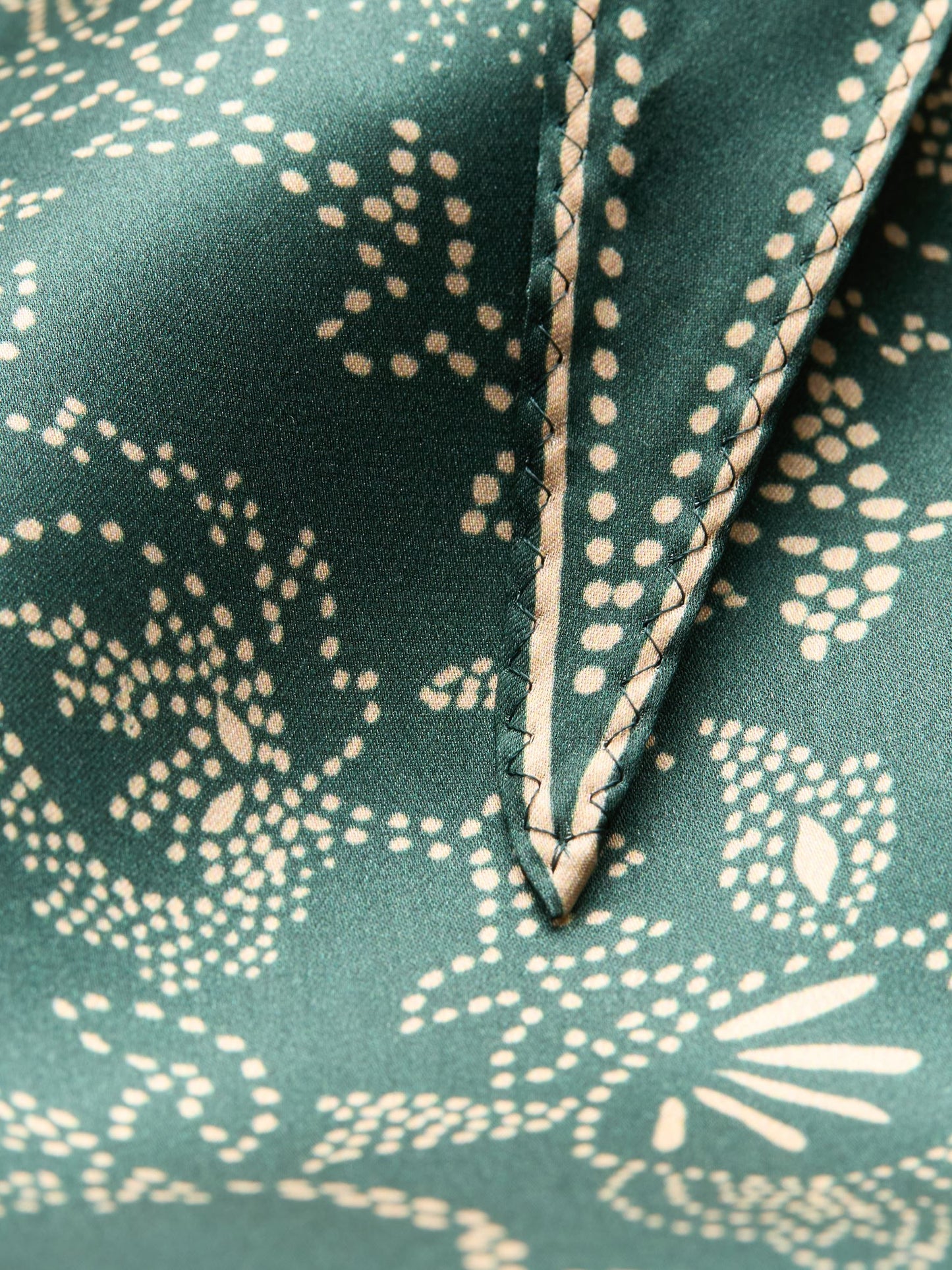 Dotted Flora Diamond Scarf OneSize BeckSöndergaard