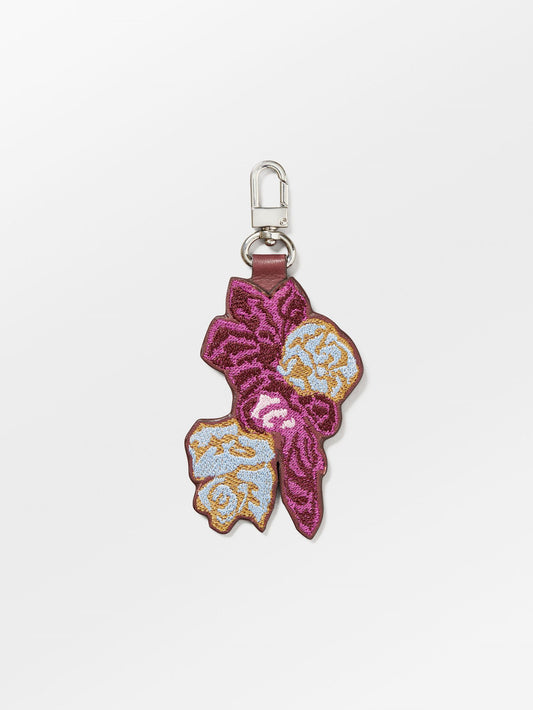 Becksöndergaard, Wintaflora Bag Charm - Zinfandel Burgundy, accessories, bags, news, gaveideer under 500, gaveidéer, xmas / winter 2026