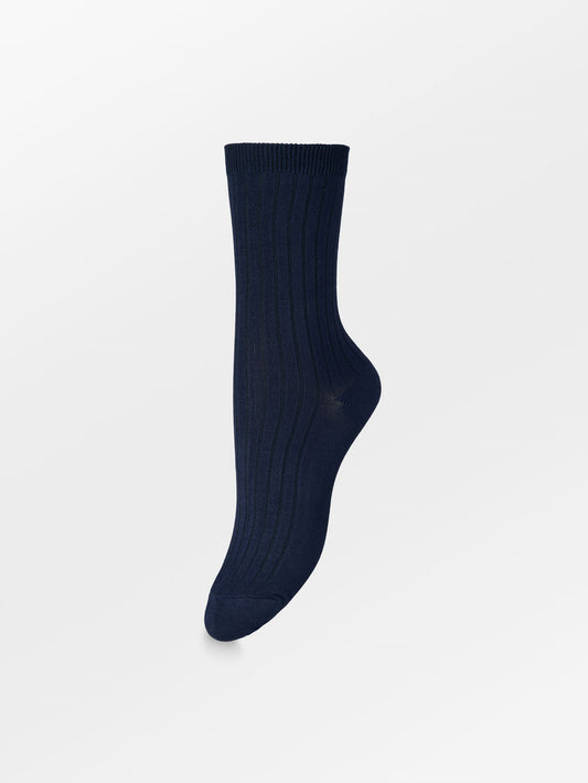 Becksöndergaard, Elva Solid Sock - Night Sky , struct - slet produkter