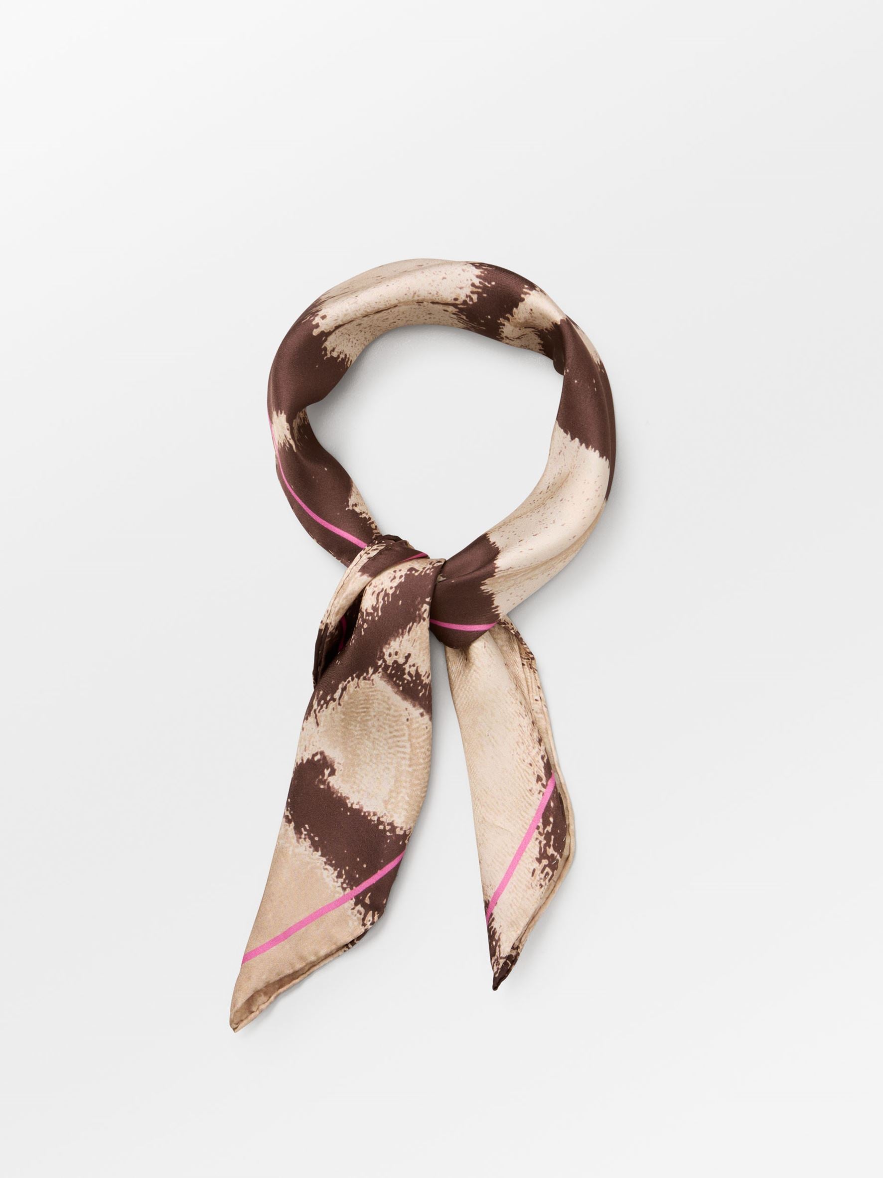 Becksöndergaard, Graphia Tenia Sia Scarf - Chocolate Brown, scarves, scarves, sale, sale, scarves, scarves
