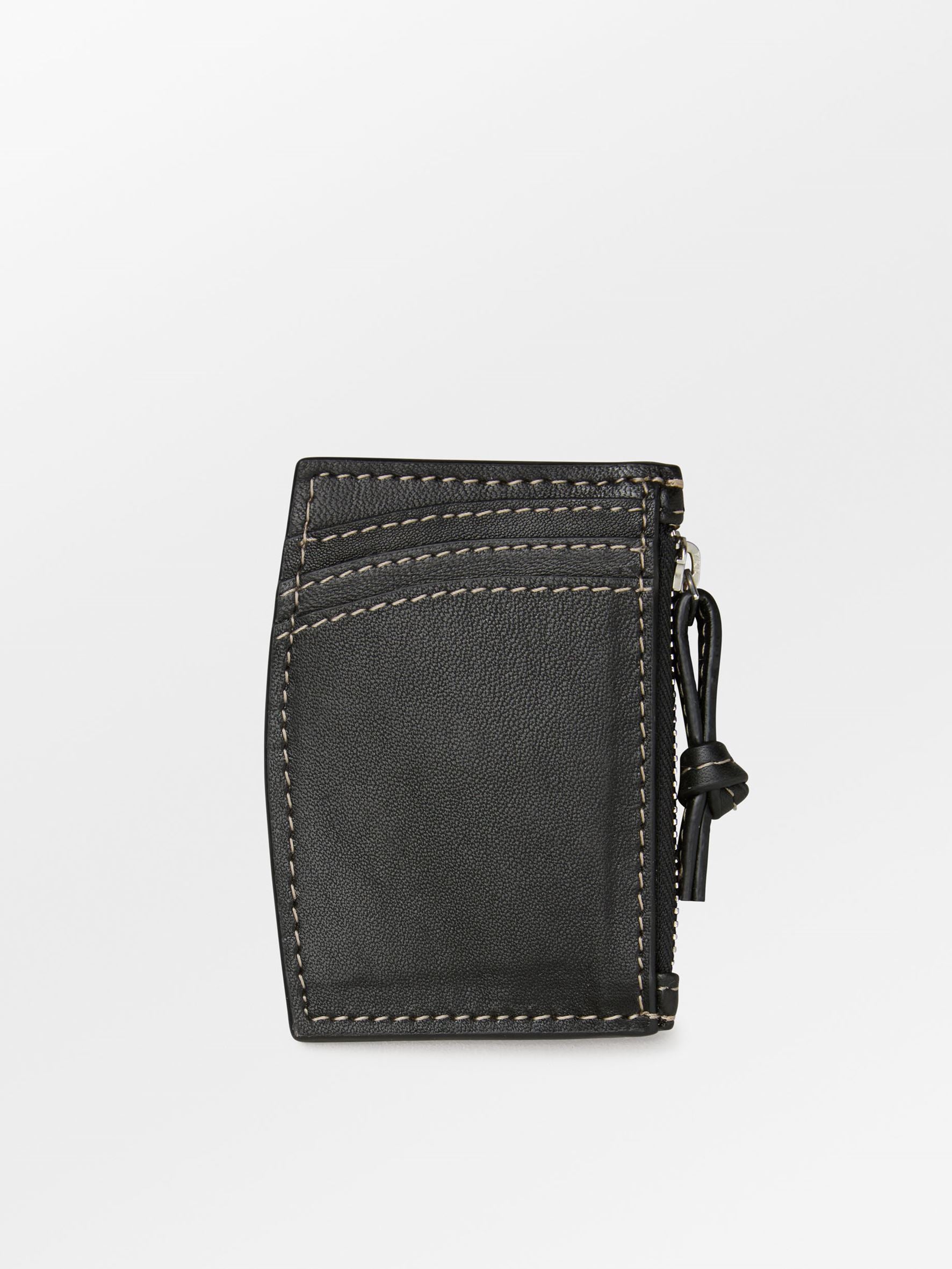 Nappa Zip Card Holder OneSize BeckSöndergaard