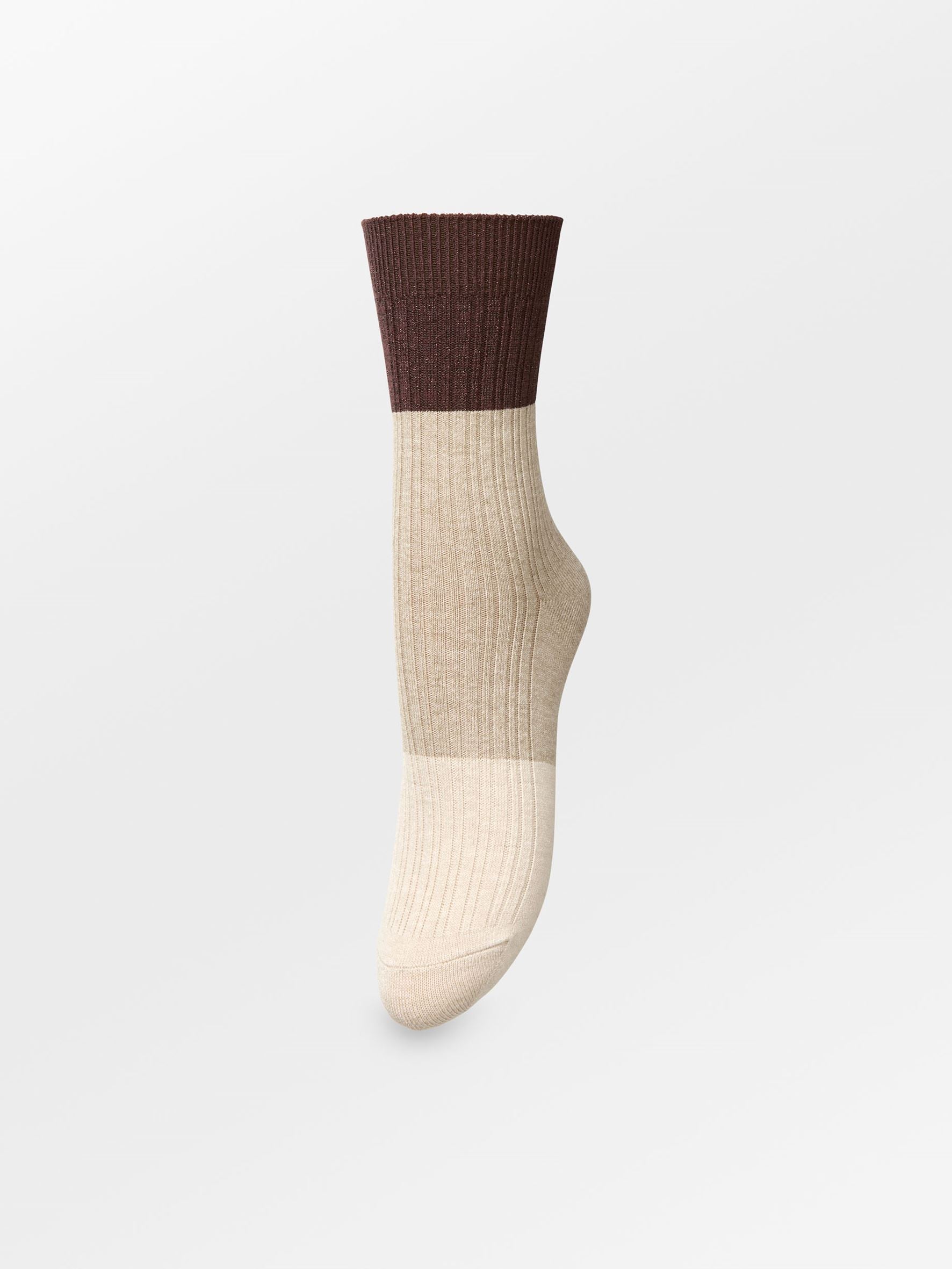 Becksöndergaard, Colourblock Bam Sock - Birch White, socks, socks, socks, black week, black week