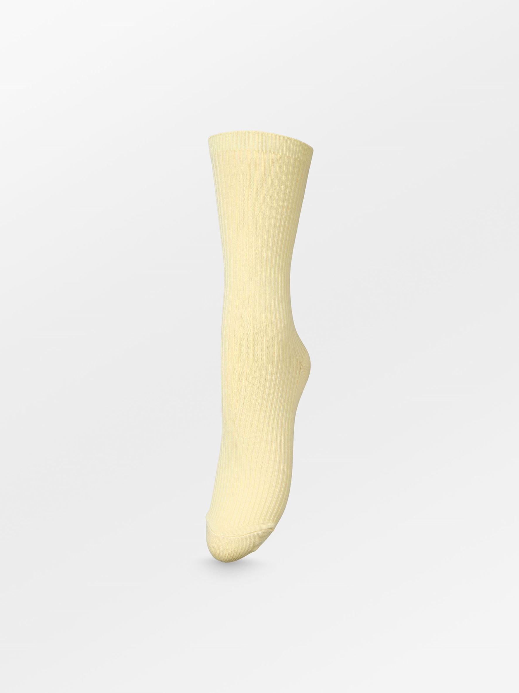 Telma Solid Sock - Yellow Socks   BeckSöndergaard