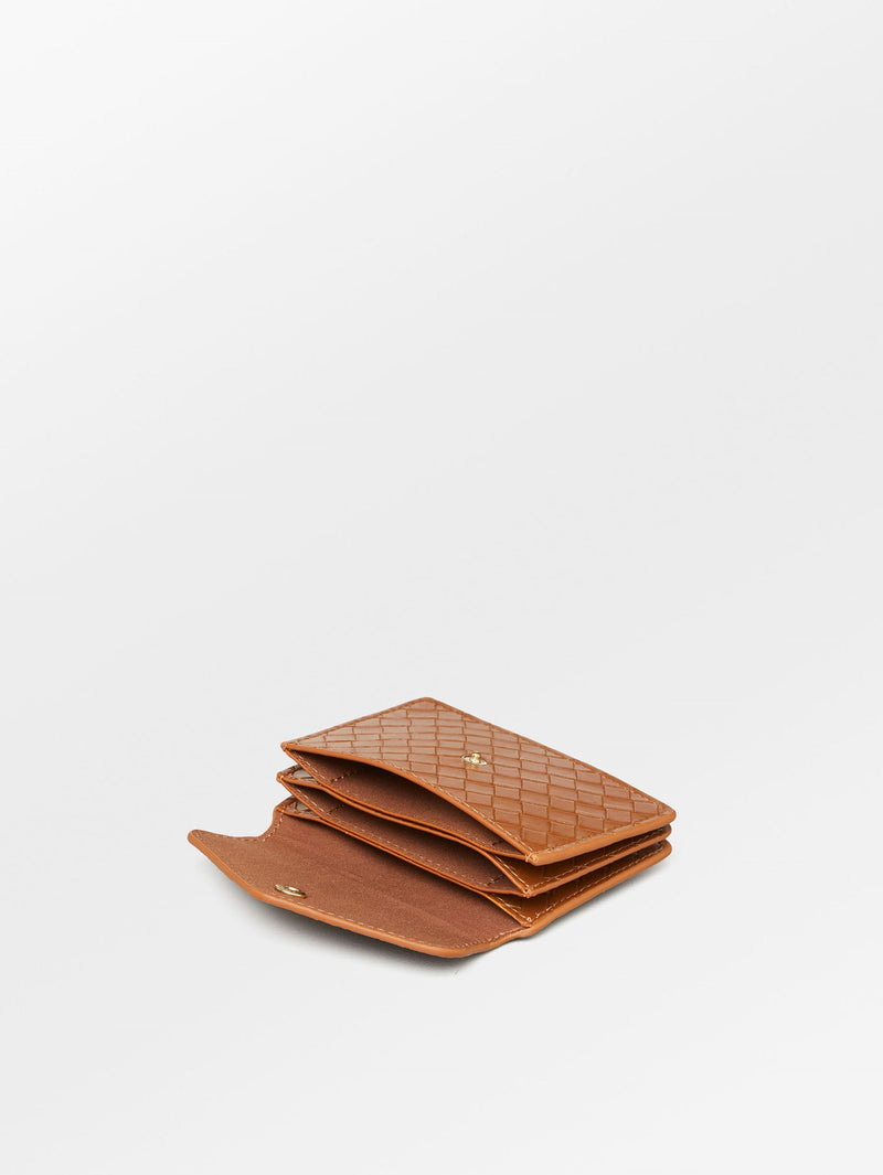Rallo Card Wallet - Pecan Brown OneSize   BeckSöndergaard