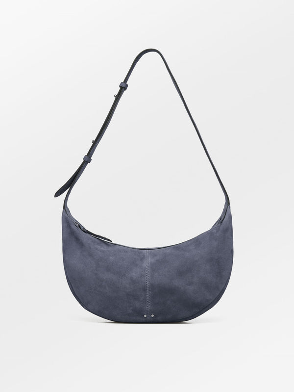 Becksöndergaard, Suede Moon Bag - Dark Blue, bags, news, bags, bags, gifts, news
