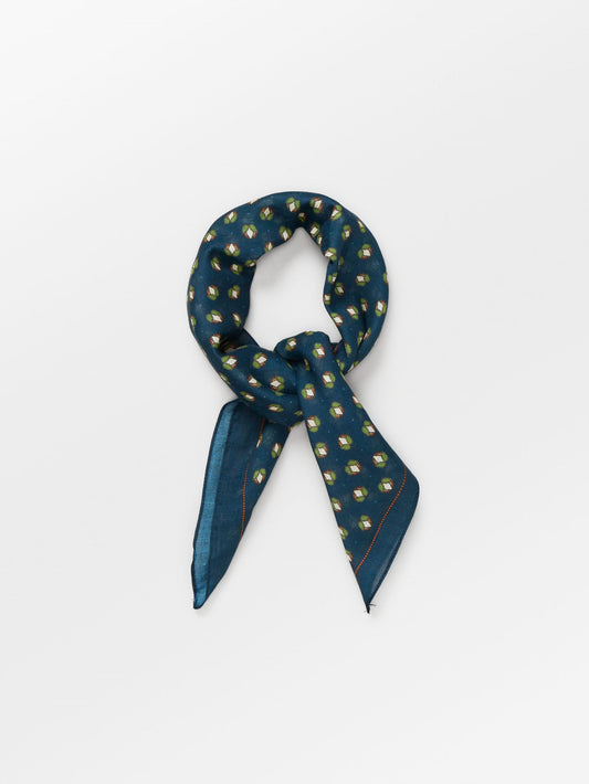 Becksöndergaard, Sysette Cotta Scarf - Legion Blue, scarves, scarves