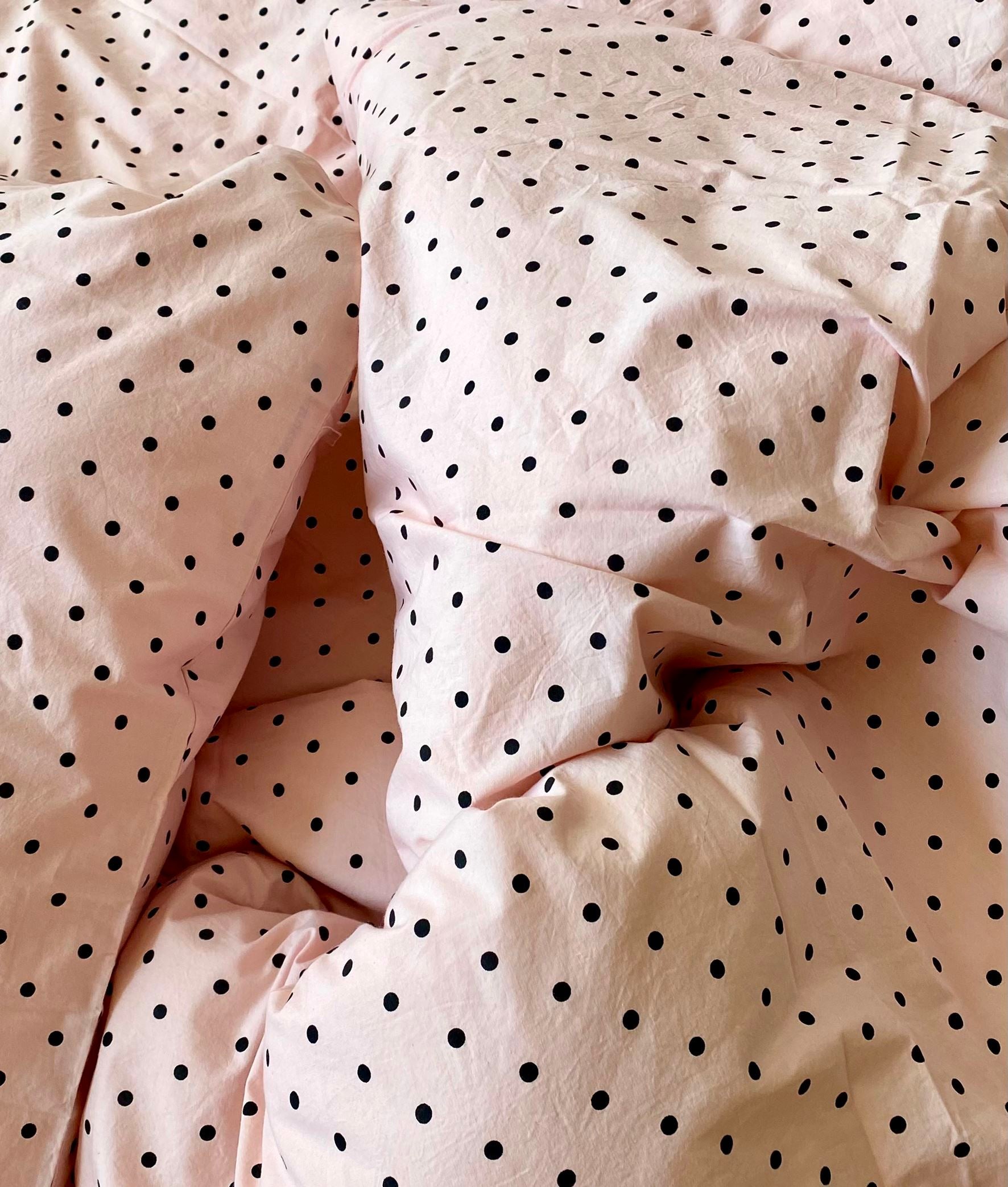 Becksöndergaard, Dot Bed Cover - Peach Whip, archive, sale, homewear, sale, archive