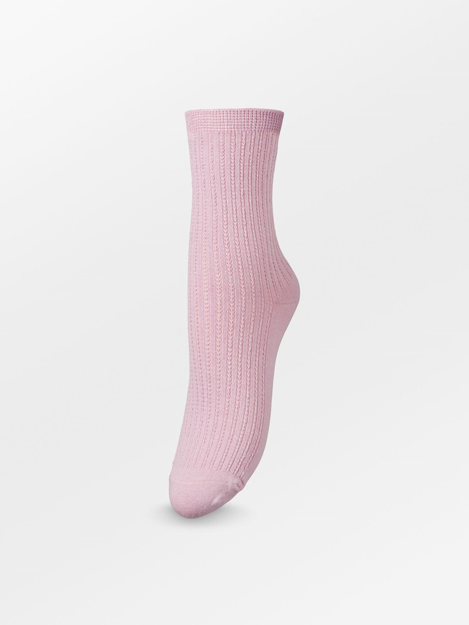 Becksöndergaard, Helga Crochet Sock  - Mauve Mist, socks, archive, archive, sale, sale, socks