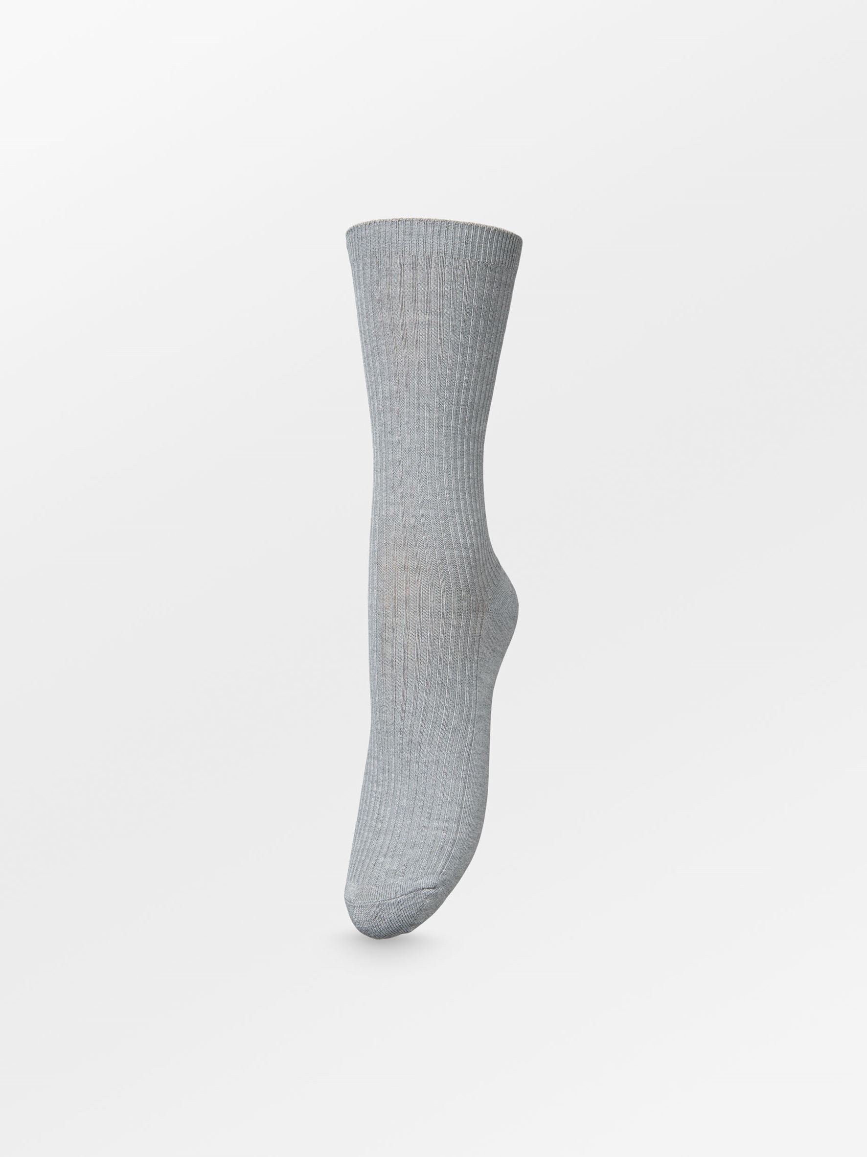 Telma Solid Sock - Grey Socks   BeckSöndergaard