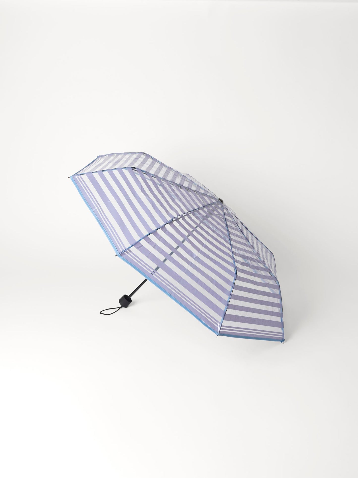 Striped Transparent Umbrella OneSize   BeckSöndergaard