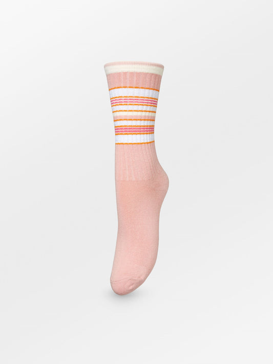 Hilma Cotta Sock - Pink Socks   BeckSöndergaard