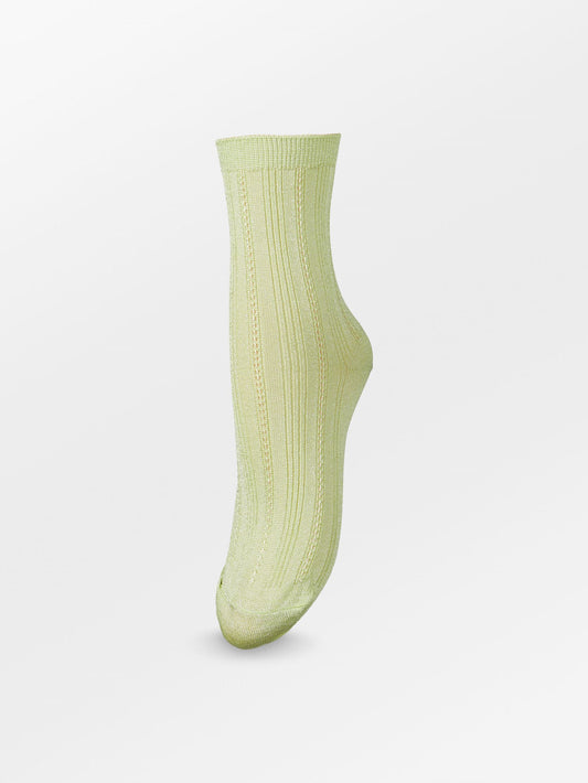 Becksöndergaard, Glitter Drake Sock - Limeade, socks, archive, sale, socks