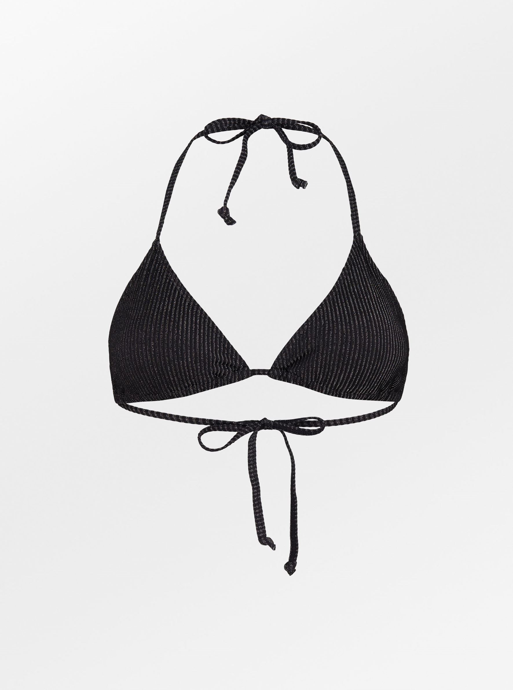 Becksöndergaard, Lyx Bel Bikini Top - Black, archive, archive, sale, sale