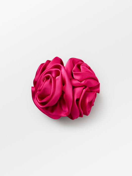 Becksöndergaard, Rosia Flower Hair Claw - Hot Pink, accessories, accessories