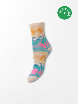 Imma Thin Stripe Sock Socks   BeckSöndergaard