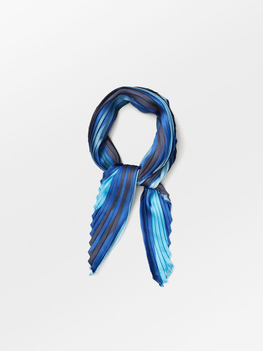 Becksöndergaard, Loui Plea Scarf - Surf The Web Blue, scarves, scarves
