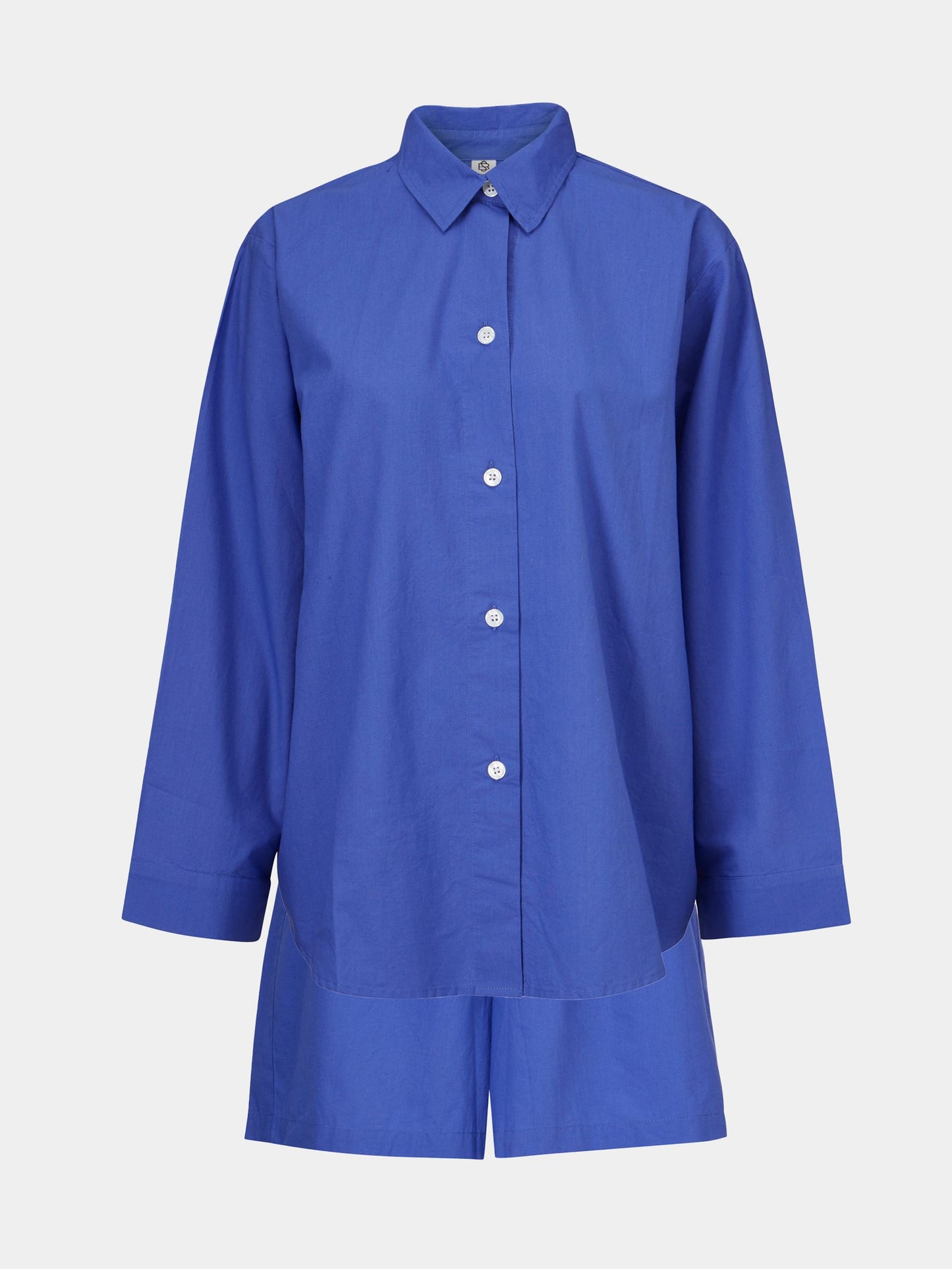 Becksöndergaard, Solid Set Shirt+Shorts - Amparo Blue, archive, sale, sale, archive