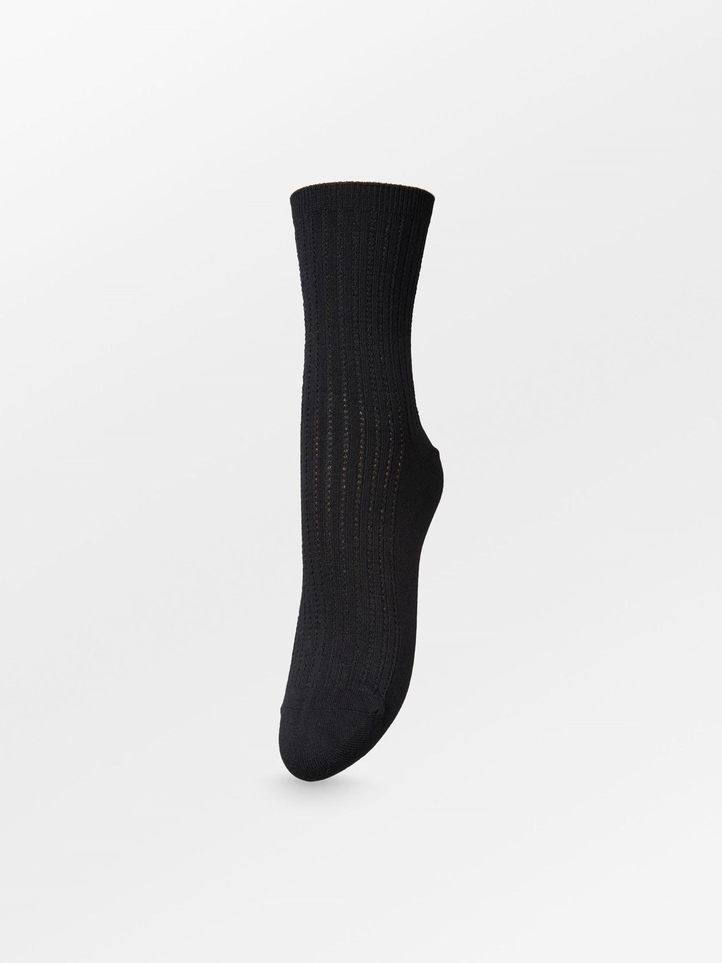 Becksöndergaard, Helga Crochet Sock  - Black, socks, archive, archive, sale, sale, socks