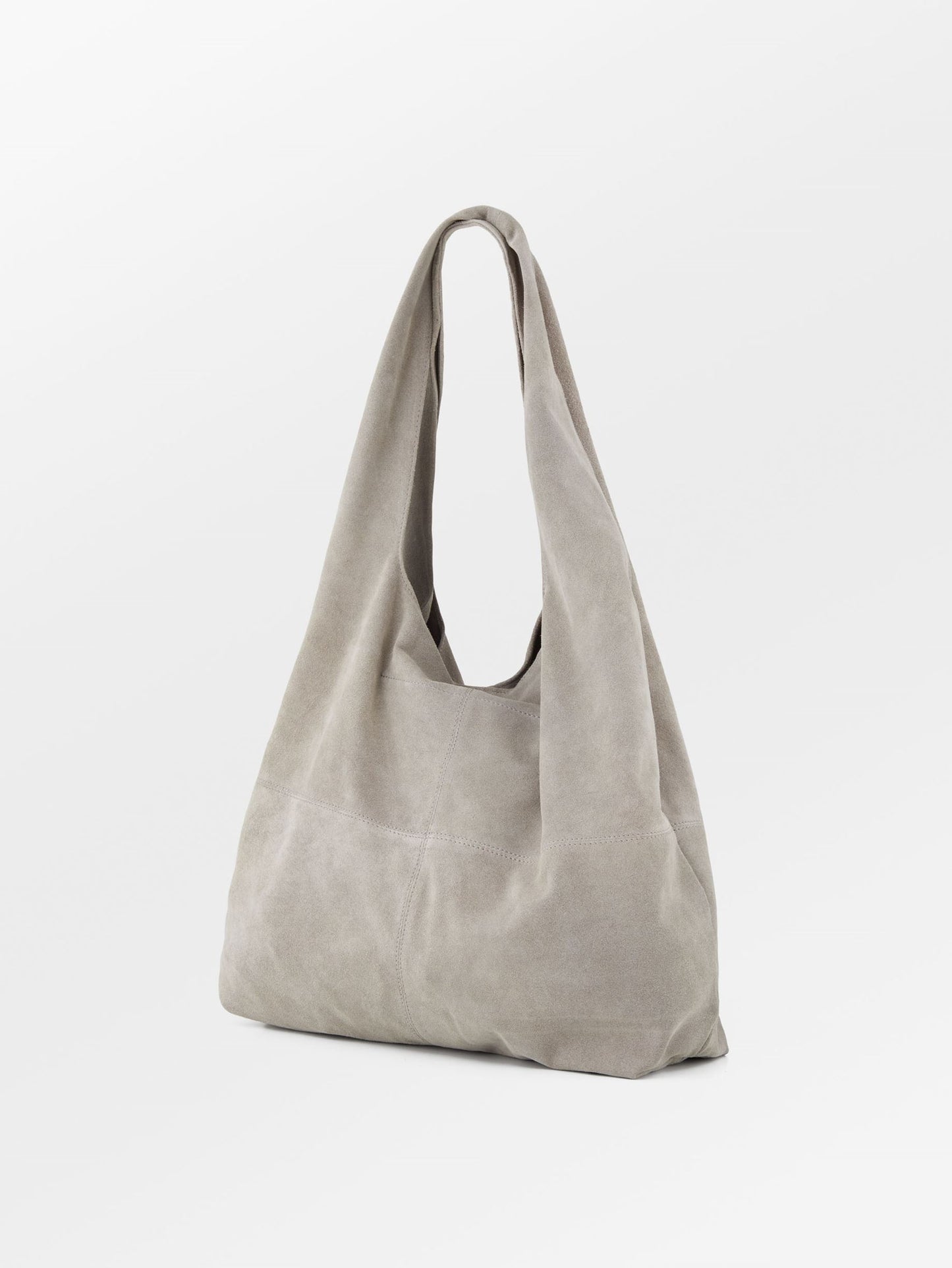 Suede Dalliea Shopper Bag - Gray – Becksöndergaard.com