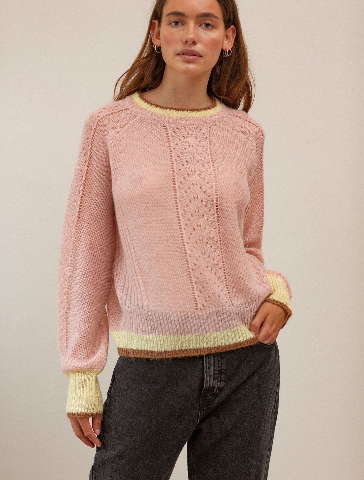 Solid Gracinia Sweater Clothing   BeckSöndergaard